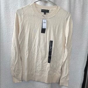 “SIZE SMALL” WOMENS BANANA REPUBLIC Lightweight Cashmere Crew-Neck" line
